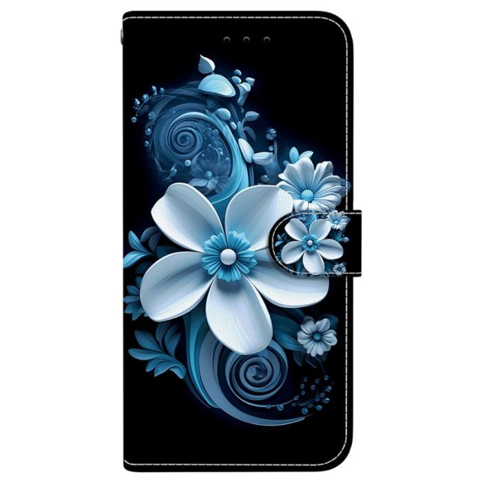 OEM - Plånboksfodral för Samsung Galaxy S26 Ultra Mönstertryckt Konstläder - Svart