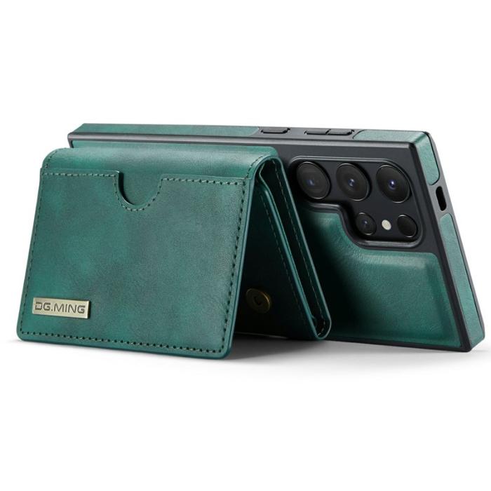 DG.MING - DG.Ming Plånboksfodral för Samsung Galaxy S26 Ultra RFID Blockering - Grön