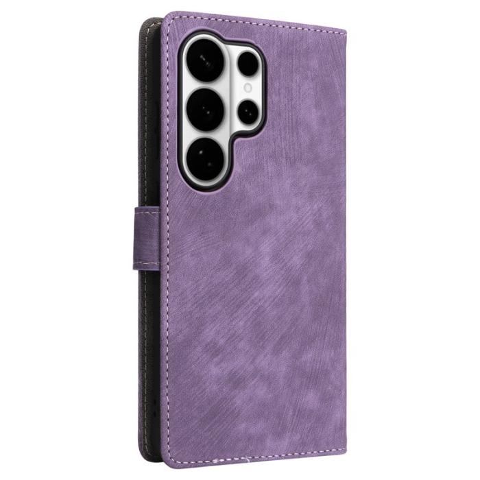 OEM - Plånboksfodral för Samsung Galaxy S26 Ultra RFID Blocking Konstläder - Lila