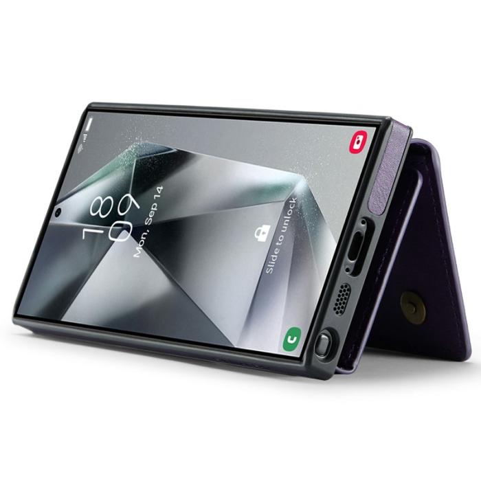 DG.MING - DG.Ming Plånboksfodral för Samsung Galaxy S26 Ultra RFID Blocking - Lila