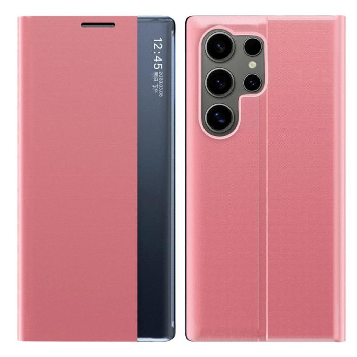 OEM - Mobilfodral för Samsung Galaxy S26 Ultra Scratch-resistant Konstläder - Rosa