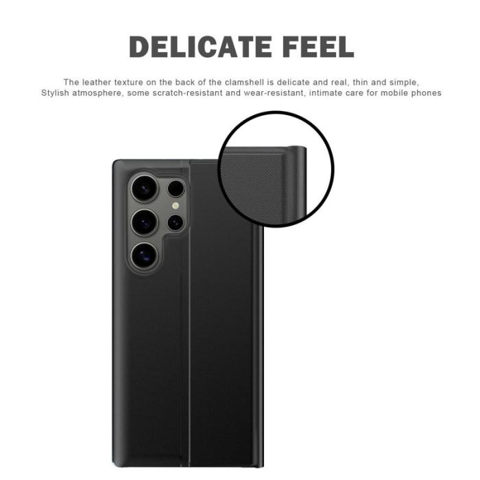 OEM - Mobilfodral för Samsung Galaxy S26 Ultra Scratch-resistant Konstläder - Svart