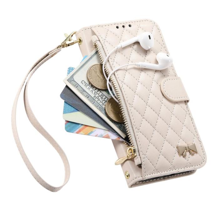 OEM - Plånboksfodral för Samsung Galaxy S26 Ultra Ställning Konstläder - Vit