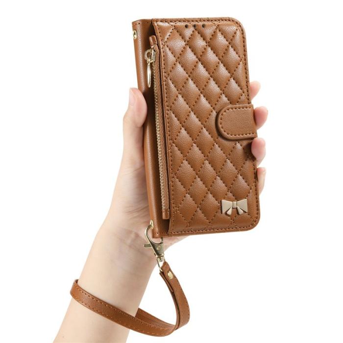 OEM - Plånboksfodral för Samsung Galaxy S26 Ultra Stativ Konstläder - Brun