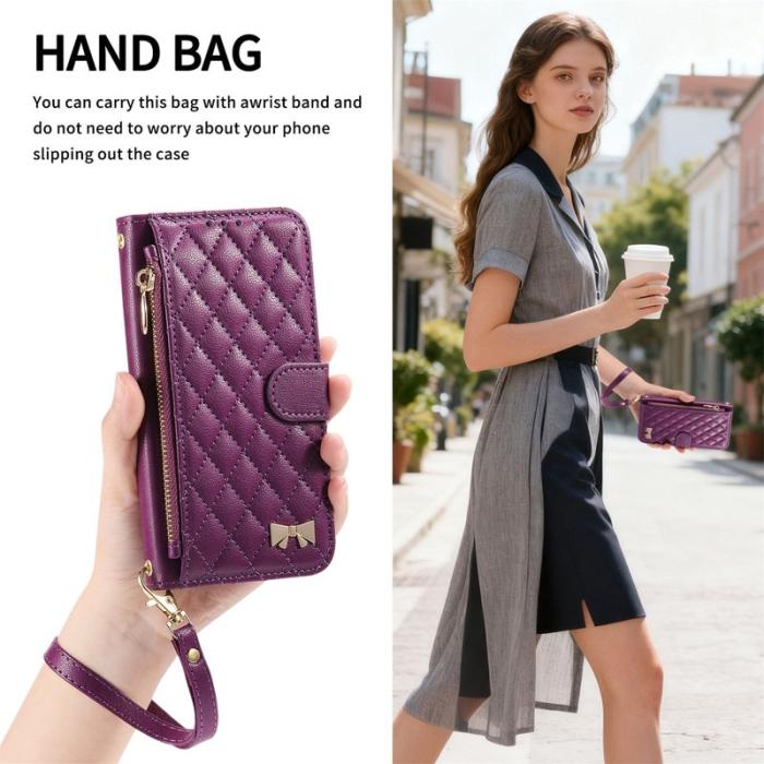 OEM - Plånboksfodral för Samsung Galaxy S26 Ultra Stativ TKonstläder - Lila