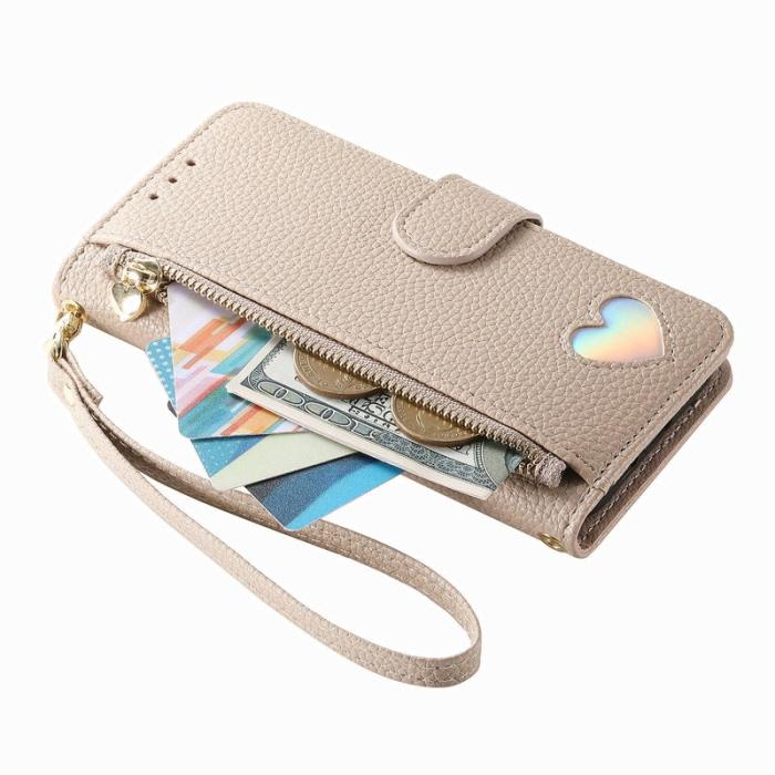 OEM - Plånboksfodral för Samsung Galaxy S26 Ultra TKonstläder - Khaki