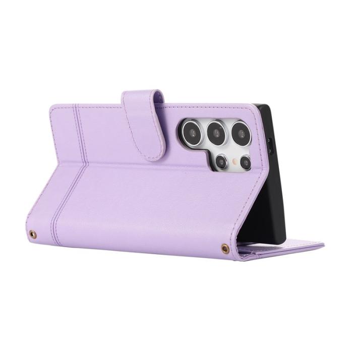 OEM - Mobilfodral för Samsung Galaxy S26 Ultra TKonstläder - Lila