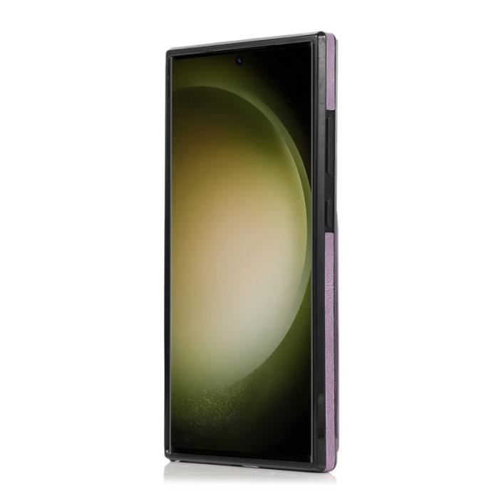 OEM - Plånboksfodral för Samsung Galaxy S26 Ultra Tri-Fold Kickstand PU - Lila