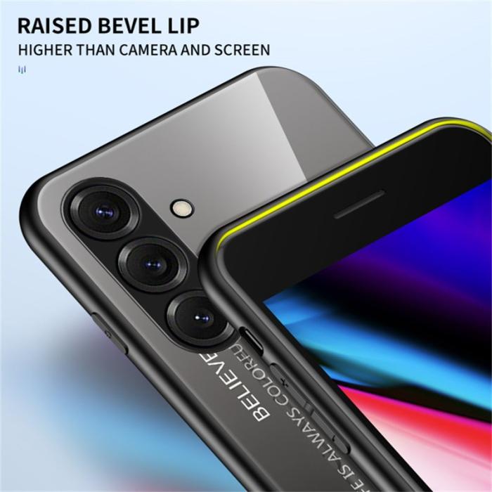 OEM - Mobilskal för Samsung Galaxy S26 Anti-Scratch Härdat glas Plast - Gradient Rosa