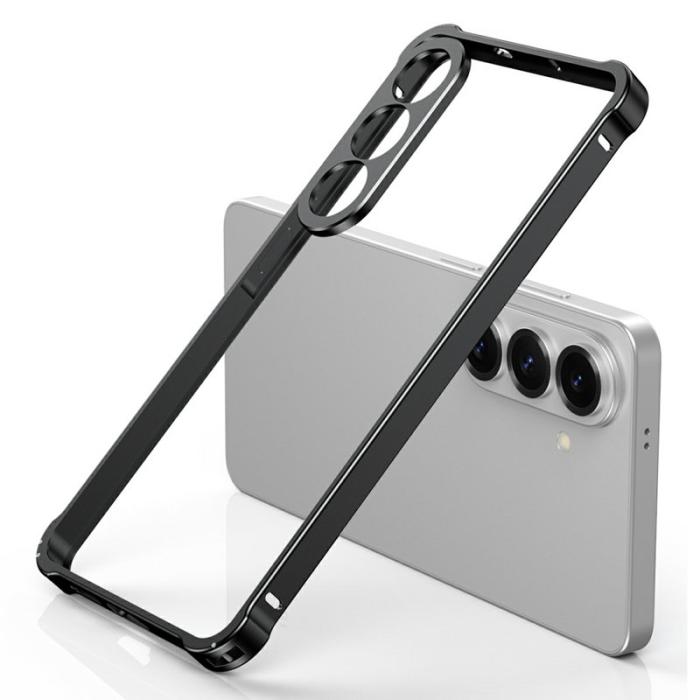 OEM - Mobilskal för Samsung Galaxy S26 Bumper med linsram - Svart