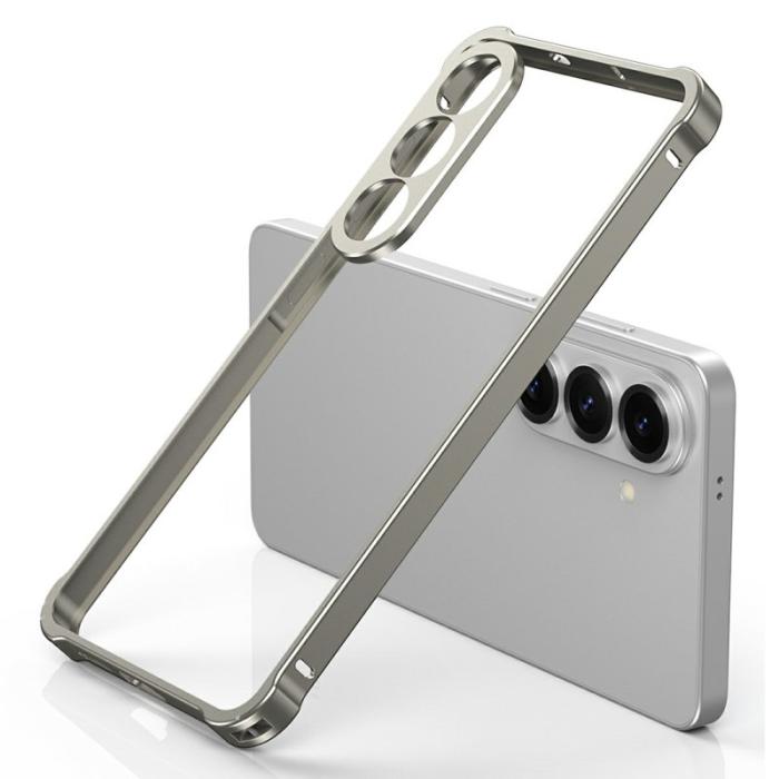 OEM - Mobilskal för Samsung Galaxy S26 Bumper TPU - Titanium