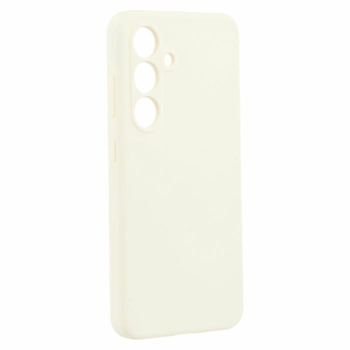 OEM - Mobilskal för Samsung Galaxy S26 Dropproof Liquid Silicone - Vit