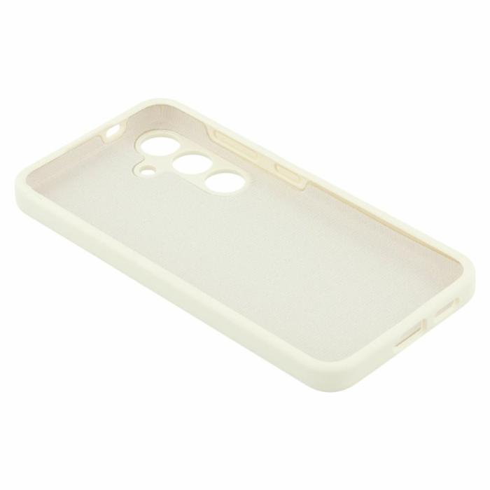 OEM - Mobilskal för Samsung Galaxy S26 Dropproof Liquid Silicone - Vit
