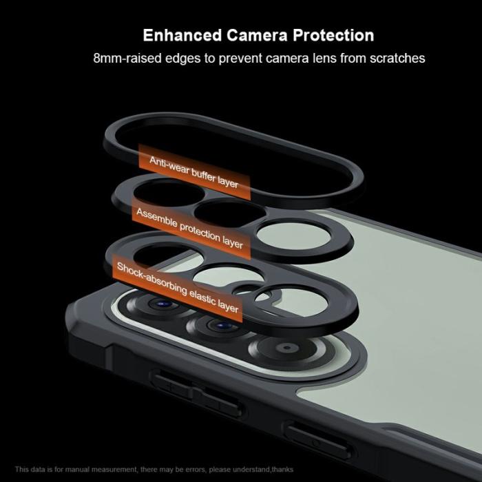 XUNDD - XUNDD Mobilskal för Samsung Galaxy S26 Droppskydd TPU + Akryl - Svart