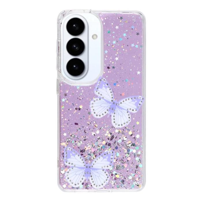 OEM - Mobilskal för Samsung Galaxy S26 Epoxy PVC TPU - Lila