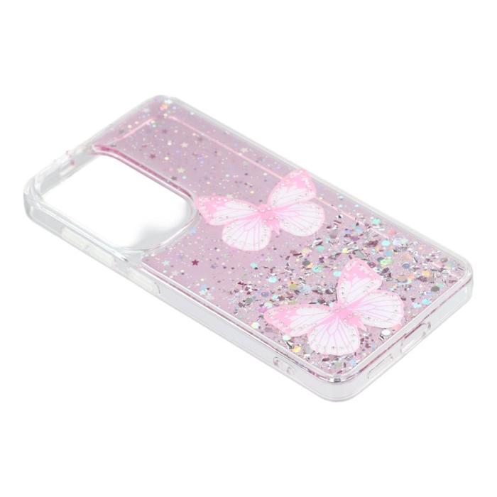 OEM - Mobilskal för Samsung Galaxy S26 Epoxy PVC TPU - Rosa