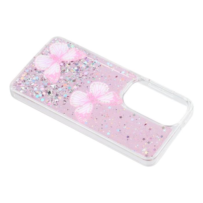 OEM - Mobilskal för Samsung Galaxy S26 Epoxy PVC TPU - Rosa