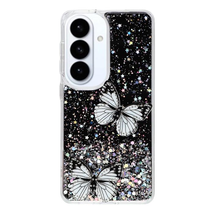 OEM - Mobilskal för Samsung Galaxy S26 Epoxy PVC TPU - Svart