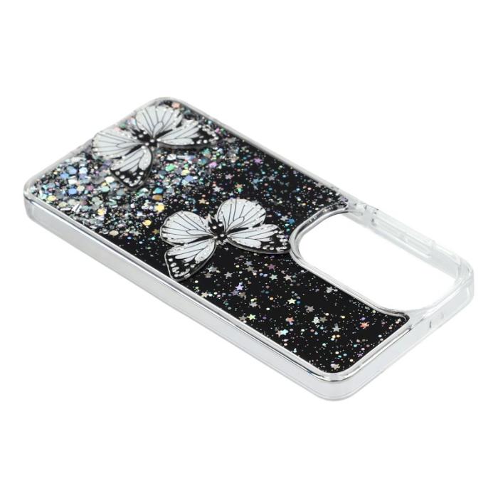 OEM - Mobilskal för Samsung Galaxy S26 Epoxy PVC TPU - Svart