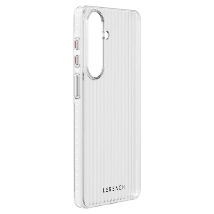 LeReach - LeReach Mobilskal för Samsung Galaxy S26 Flödande rutmönster PC - Vit
