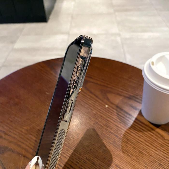 OEM - Mobilskal för Samsung Galaxy S26 Glitter Anti Drop PC + TPU - Silver