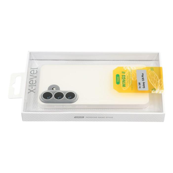 X-Level - X-Level Mobilskal för Samsung Galaxy S26 Hård PP Matt - Transparent