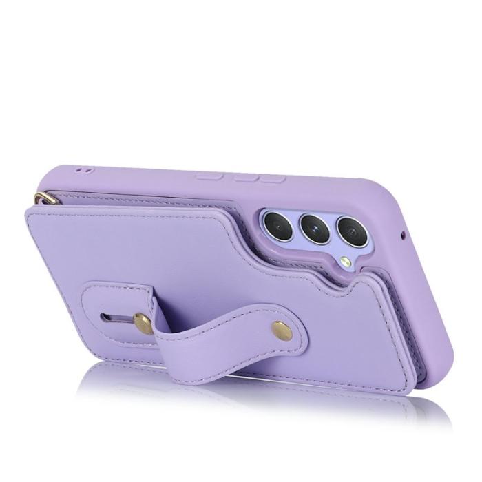 OEM - Mobilskal för Samsung Galaxy S26 Kickstand Kortfack TPU - Lila