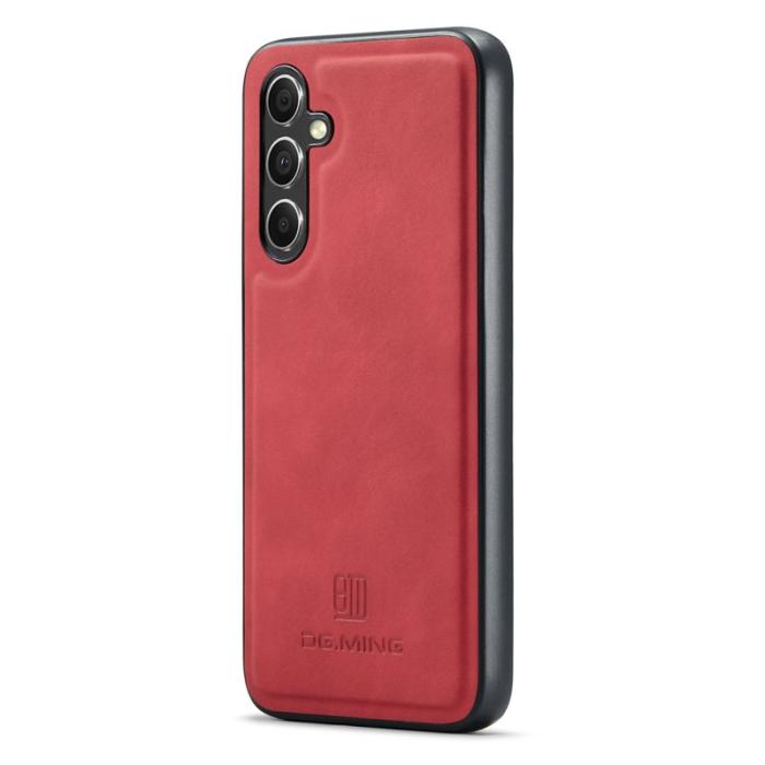 OEM - Mobilskal för Samsung Galaxy S26 Konstläder PC + TPU - Röd