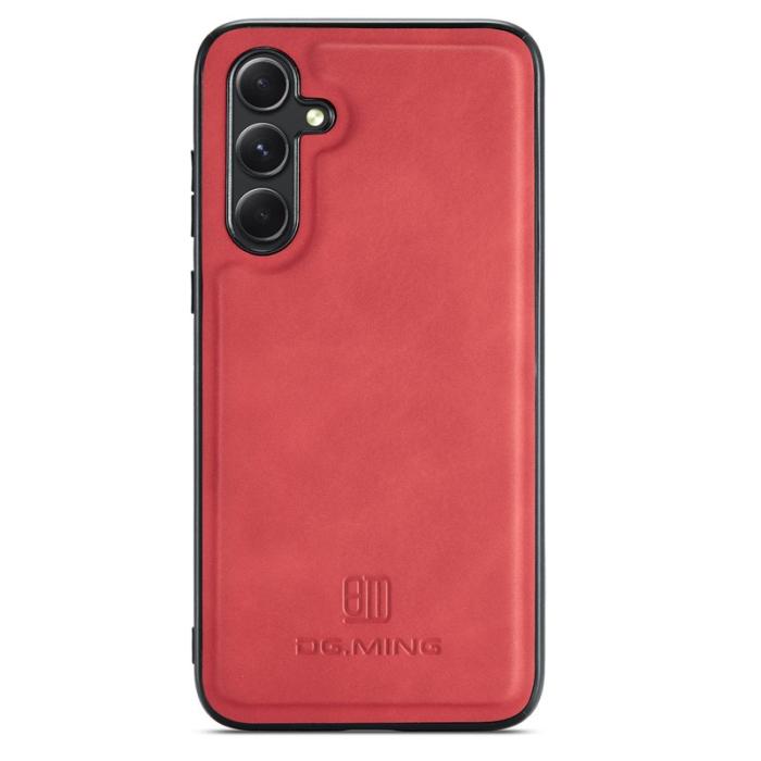 OEM - Mobilskal för Samsung Galaxy S26 Konstläder PC + TPU - Röd