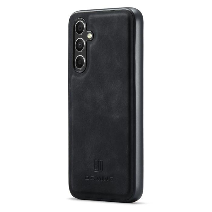 OEM - Mobilskal för Samsung Galaxy S26 Konstläder PC + TPU - Svart