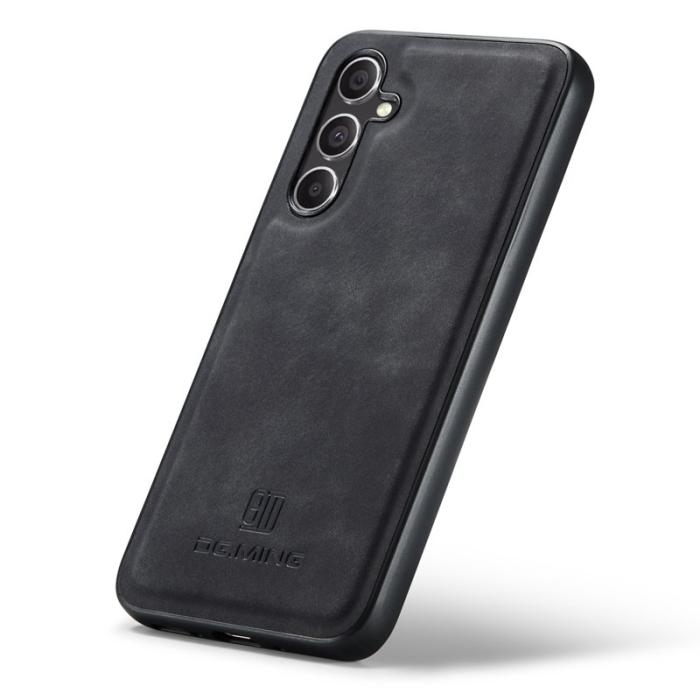 OEM - Mobilskal för Samsung Galaxy S26 Konstläder PC + TPU - Svart