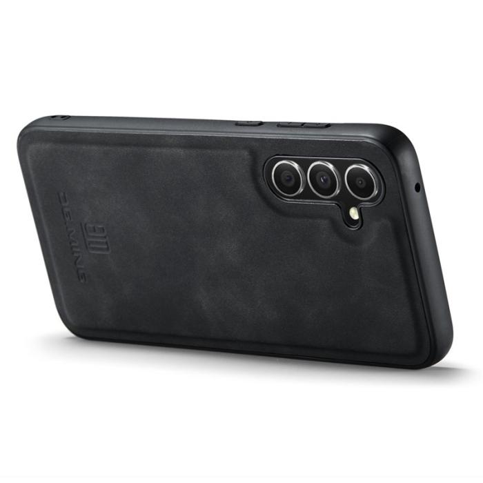 OEM - Mobilskal för Samsung Galaxy S26 Konstläder PC + TPU - Svart