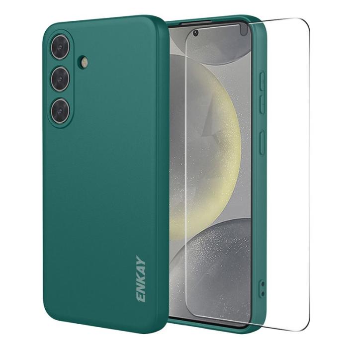 HAT PRINCE - Hat Prince Mobilskal för Samsung Galaxy S26 Liquid Silicone - Mörkgrön