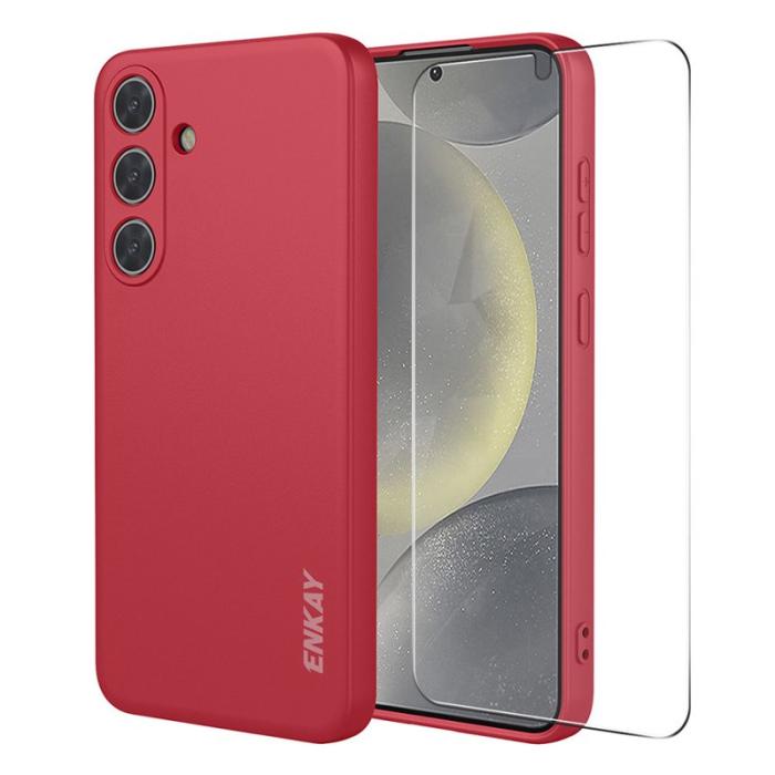 HAT PRINCE - Hat Prince Mobilskal för Samsung Galaxy S26 Liquid Silicone - Röd