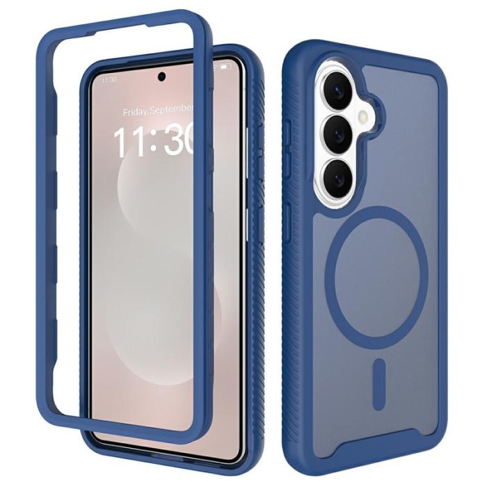OEM - Mobilskal för Samsung Galaxy S26 Magnetiskt 2 i 1 PC + TPU - Blå