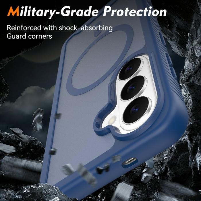 OEM - Mobilskal för Samsung Galaxy S26 Magnetiskt 2 i 1 PC + TPU - Blå