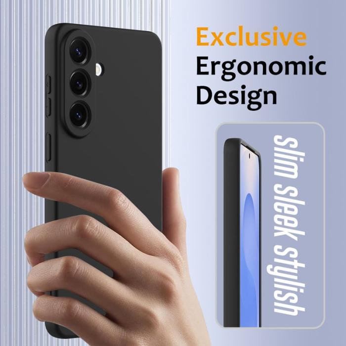 OEM - Mobilskal för Samsung Galaxy S26 Magnetiskt Anti-Drop Silikon - Svart