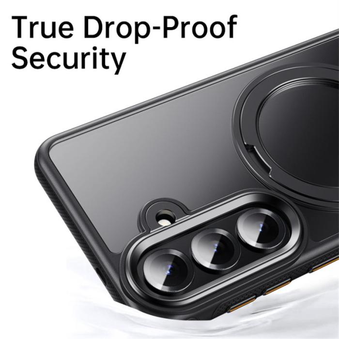 OEM - Mobilskal för Samsung Galaxy S26 Magnetiskt Kickstand TPU - Orange