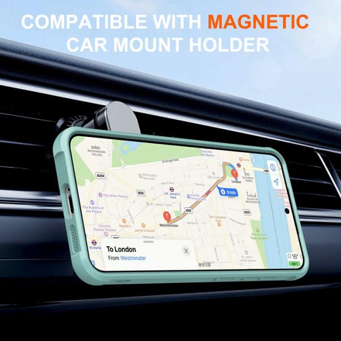 OEM - Mobilskal för Samsung Galaxy S26 Magnetiskt Kickstand TPU - Sjöblå