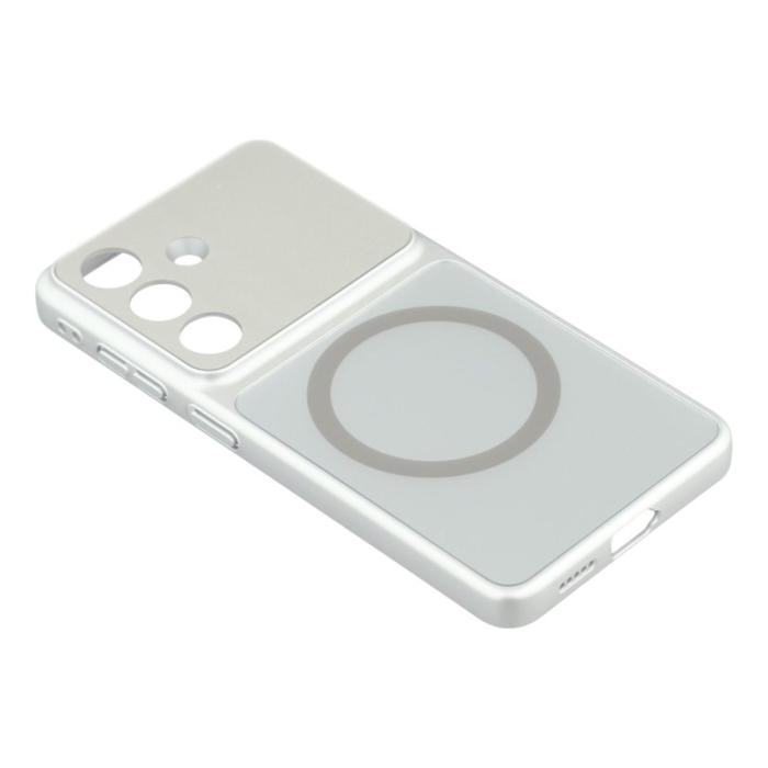 OEM - Mobilskal för Samsung Galaxy S26 Magnetiskt PC - Titan Silver