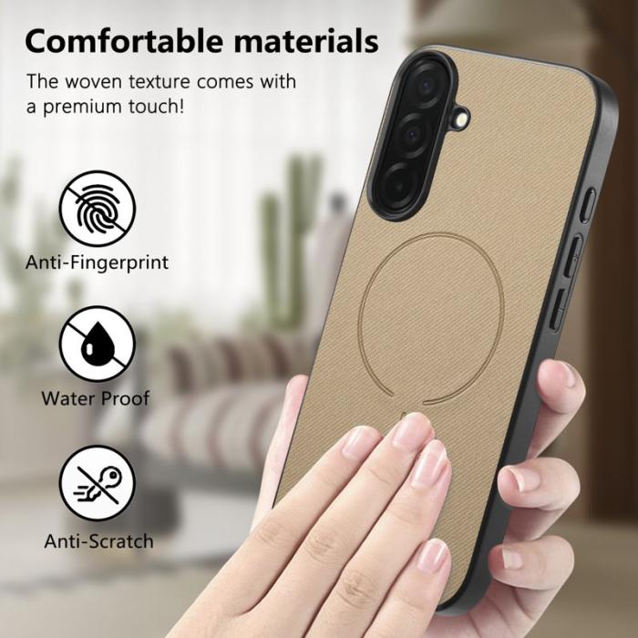 OEM - Mobilskal för Samsung Galaxy S26 Magnetiskt PC + TPU - Khaki