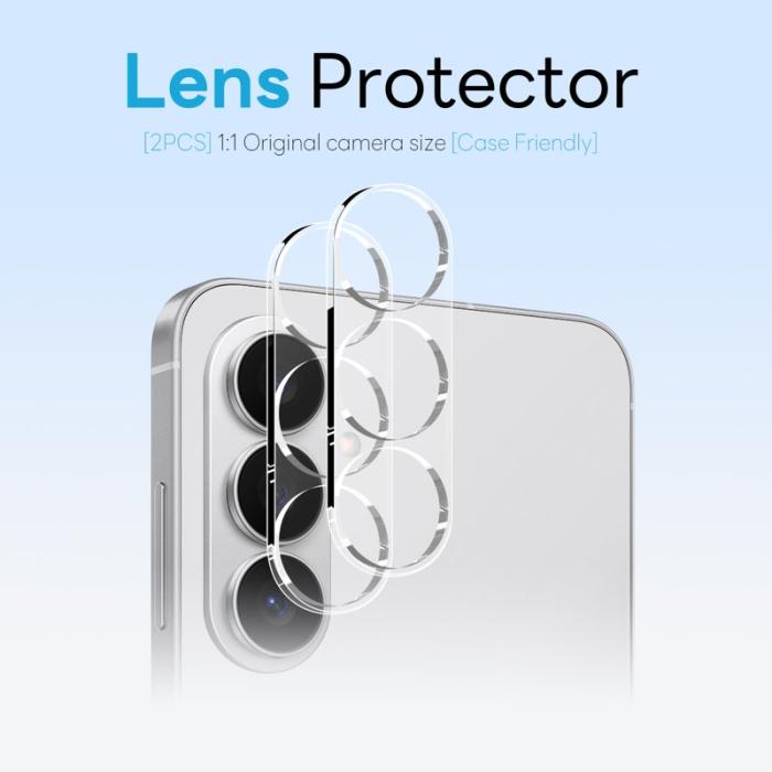 OEM - Mobilskal för Samsung Galaxy S26 Magnetiskt PC + TPU med 2 skydd - Transparent