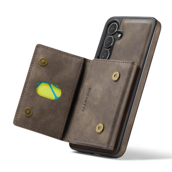 MAGKING - MAGKING Mobilskal för Samsung Galaxy S26 Magnetiskt PC + TPU RFID - Kaffe