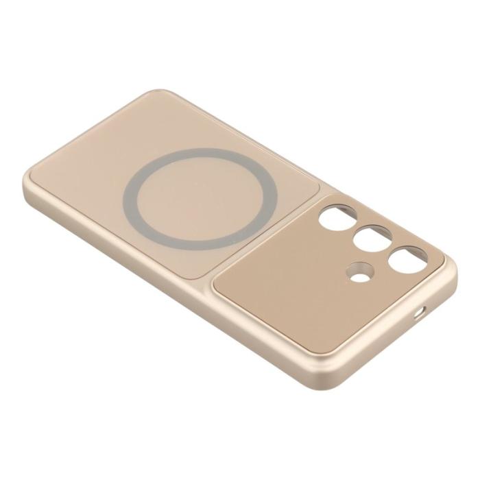 OEM - Mobilskal för Samsung Galaxy S26 Magnetiskt PC + TPU - Titan Guld