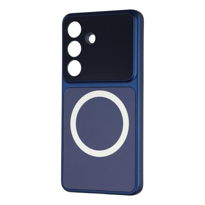 OEM - Mobilskal för Samsung Galaxy S26 Magnetiskt PC + TPU - Titanblå