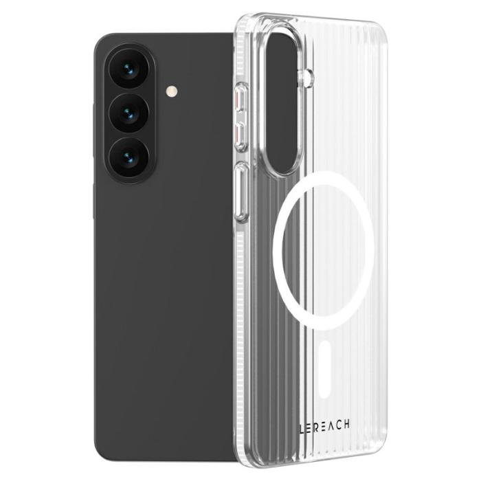 LeReach - LeReach Mobilskal för Samsung Galaxy S26 Magnetiskt PC - Vit