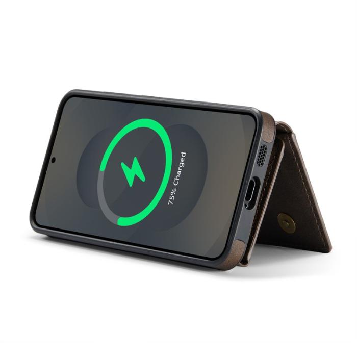 MAGKING - MAGKING Mobilskal för Samsung Galaxy S26 Magnetiskt PU + TPU - Kaffe