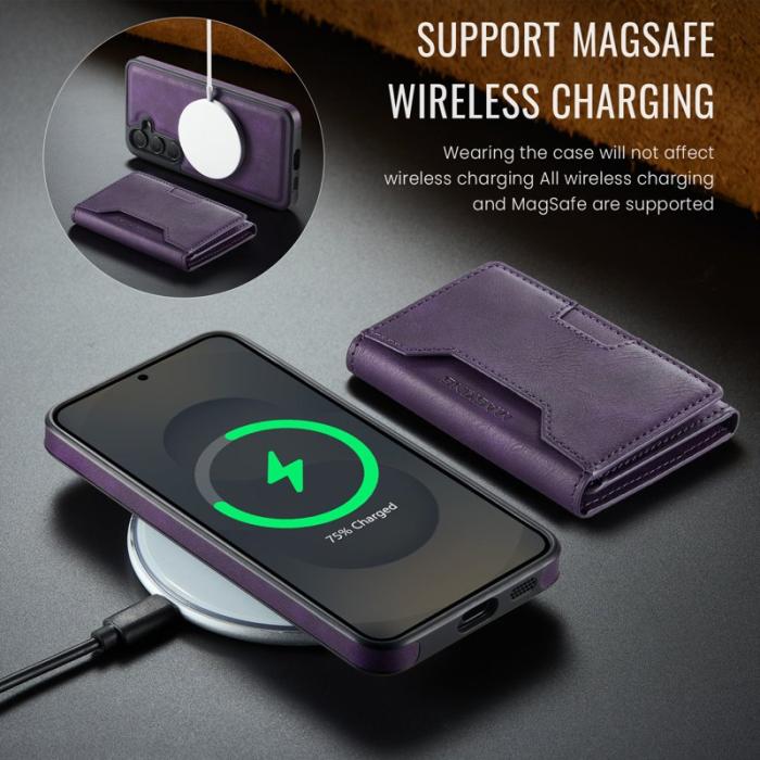 MAGKING - MAGKING Mobilskal för Samsung Galaxy S26 Magnetiskt PU + TPU - Lila