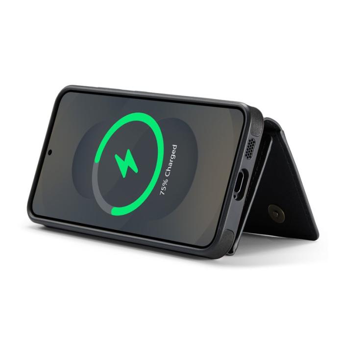 MAGKING - MAGKING Mobilskal för Samsung Galaxy S26 Magnetiskt PU + TPU - Svart