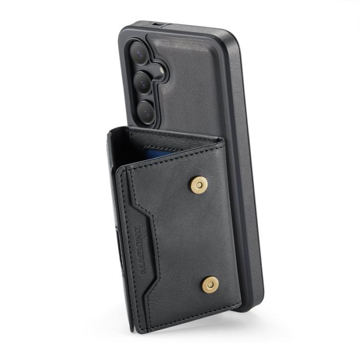 MAGKING - MAGKING Mobilskal för Samsung Galaxy S26 Magnetiskt PU + TPU - Svart